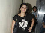 Smiley Suri snapped at PVR, Juhu Photogallery - Times of India