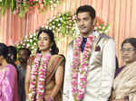 Arulnithi and Keerthana’s wedding ceremony