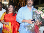 Khushboo and Sundar at the wedding of Arulnithi and Keerthana