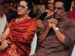 Menaka and Harikumar during Balachandra Menon's movie launch