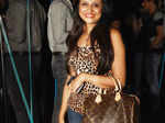 Amrutha during a party at Illusions pub
