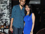 Muthu and Akansha during a party