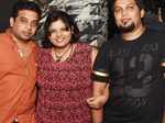 Nanda, Geethanjali and Sachin pose