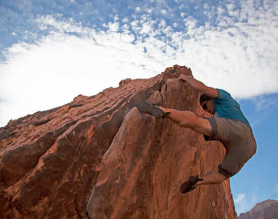 Nevada has some of the best rock climbing in the US