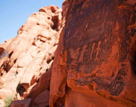 There are petroglyph everywhere