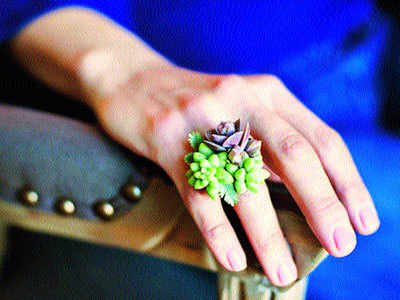 Now, make a statement with plant jewellery
