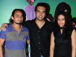 Riyas Badhusha and Geeshma attend the movie launch of Varaal