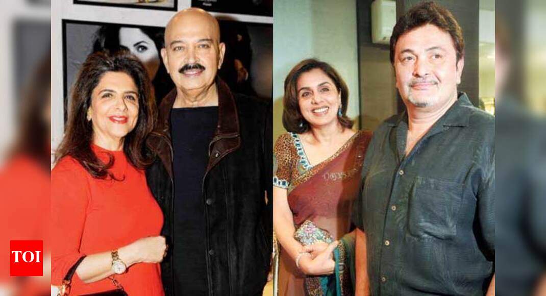 Rishi KapoorRakesh Roshan are cocktail pals Hindi Movie News Times