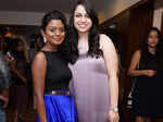 Archana Rao and Nikhita Alluri during the launch of a designer store