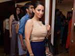 Amulya Reddy during the launch of a designer store