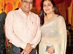 Vijay and Vartika Prakash pose for a photo