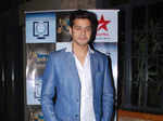Karam Rajpal during the screening of television serial Mere Angne Mein