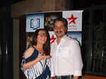 Varun Badola and Sucheta Trivedi during the screening of television serial Mere Angne Mein