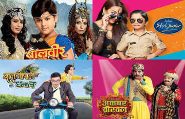 Kids' shows on television