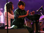 Adit Ghosh performs during a concert