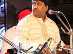 Rashid Khan performs during a concert