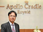 Sudhir Diggikar during the launch of Apollo’s boutique maternity