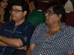 Sachin Pilgaonkar and Ashok Saraf during the launch of Adhunik Maharashtrachi Jadan Ghadan