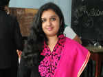Sajina Vineesh during a charity event,