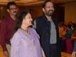 Suresh Kalmadi with guests during former Mumbai sheriff Nana Chudasama’s birthday party