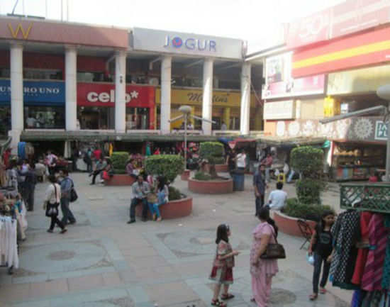 District Centre Market Janakpuri