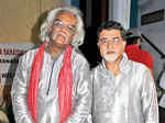 Prof.Tarun Bhattacharya and Dr Ajit Saigal during a concert