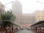 The aftermath of a heavy rainfall