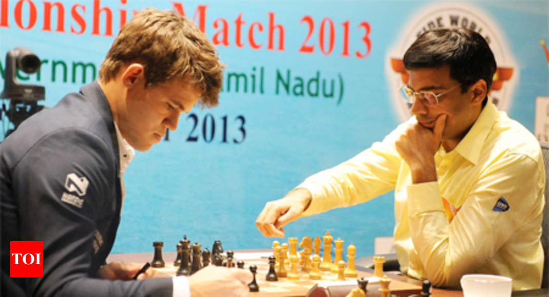 Anand carlsen world chess championship 2013.