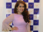 Mehvish during the launch of store Anj Kreations