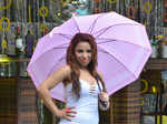 Raina Agni during the video shoot for her upcoming music album