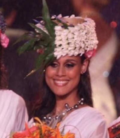 Wayan Dedieu crowned Miss Earth Tahiti 2015