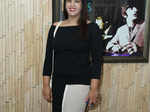 Shukshma at a fitness video launch in Hyderabad
