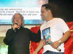 Anil Dharker during the launch of Amish Tripathi’s book
