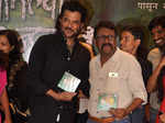 Anil Kapoor and Vijay Patkar during the first look and music launch of Marathi film Manaatlya Unhat