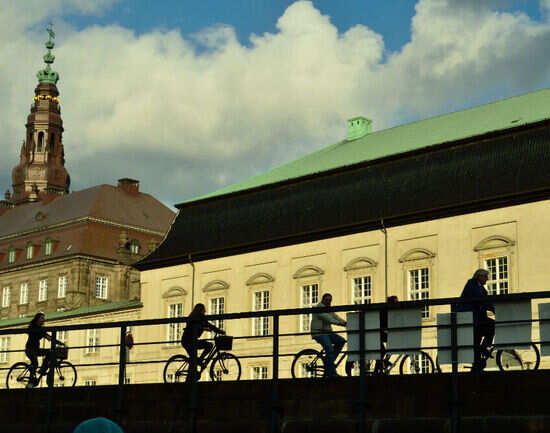 Bike along the inner city