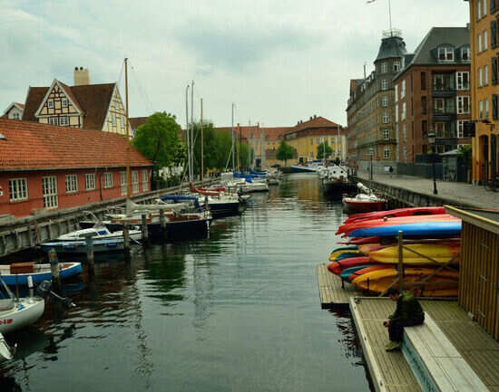 Christianshavn in a rickshaw