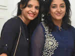 Vidhu and Richa during the launch