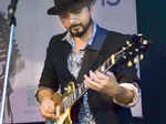 Sushant Thakur performs during a musical night