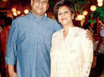 Rahul and Puja Nemani pose together
