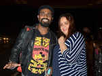 Remo D'Souza and Lizelle D'Souza spotted at Mumbai airport