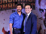 Kabir Khan and Adnan Sami during the song launch of Bollywood film Bajrangi Bhaijaan
