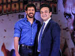 Kabir Khan and Adnan Sami during the song launch of Bollywood film Bajrangi Bhaijaan