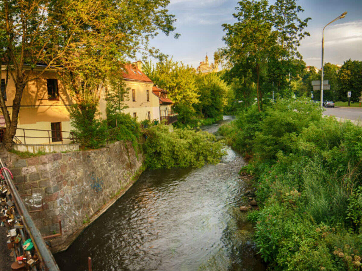 Sights In Lithuania Uzupis The Republic Of Angels Times of India Travel