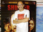 A guest during the music launch of Marathi film Shutter