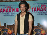 A guest during the premiere of Bollywood film Miss Tanakpur Haazir Ho