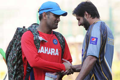 Don't forget MS Dhoni's record in Indian cricket: Shahid Afridi
