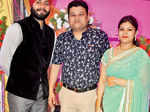 Simaran Jeet, Satyarch and Renu pose for a photo