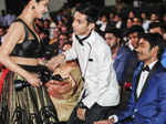 Shruti Haasan, Anirudh Ravichander and Dhanush share a lighter moment