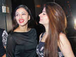 Avnit (L) and Sukhna during the Musical Night