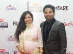 Shobi and his wife attend the 62nd Britannia Filmfare Awards